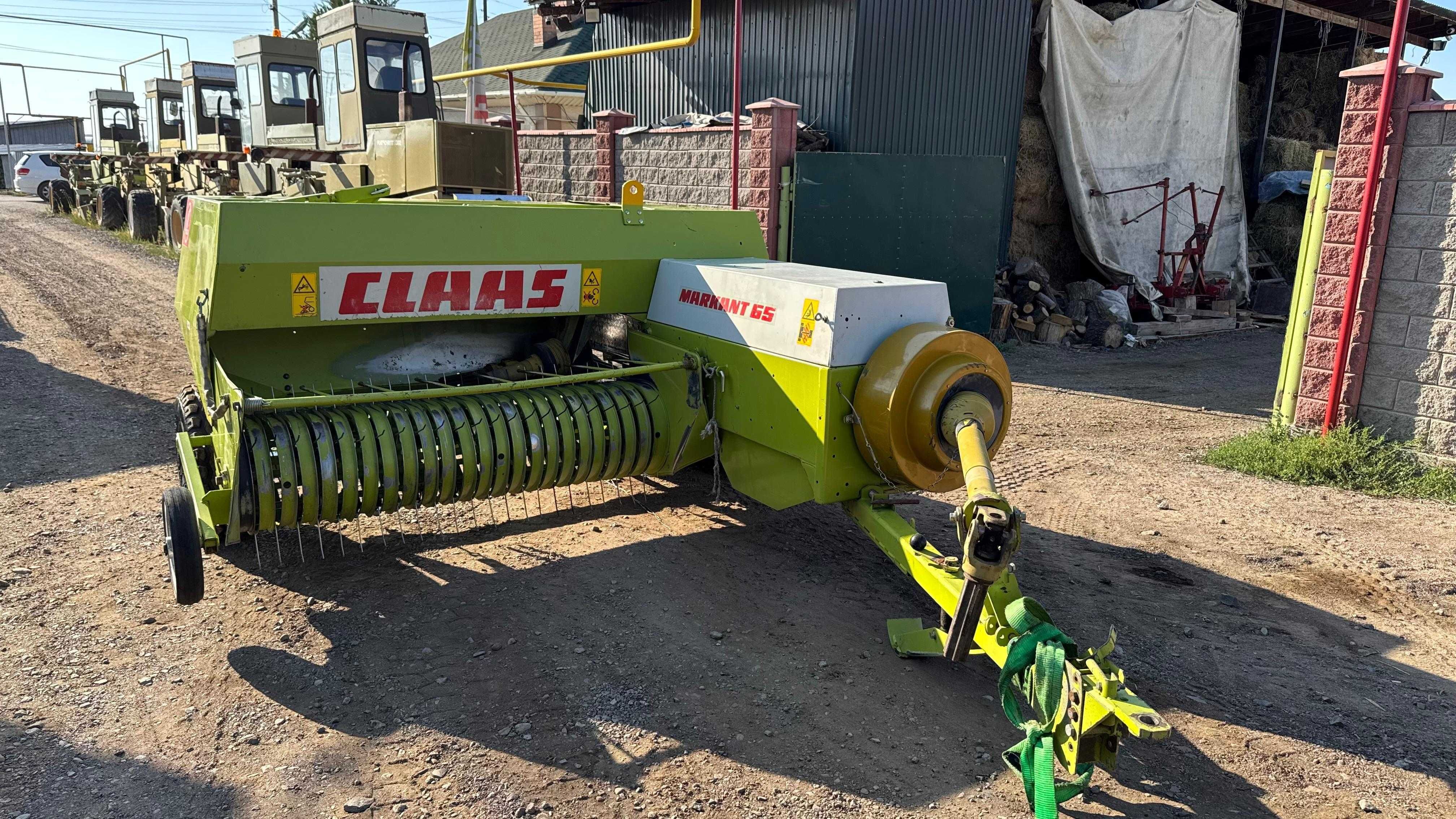 Пресс-подборщик Claas Markant 65 — отличное состояние!