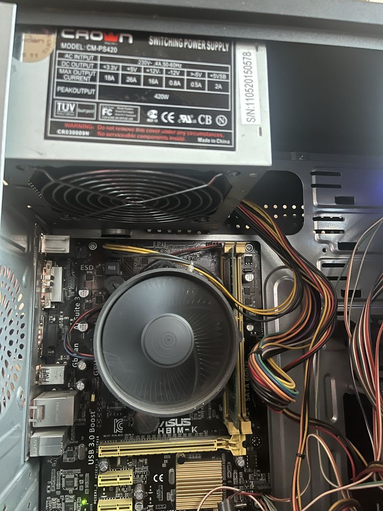 Системный блок двух ядерный ddr3