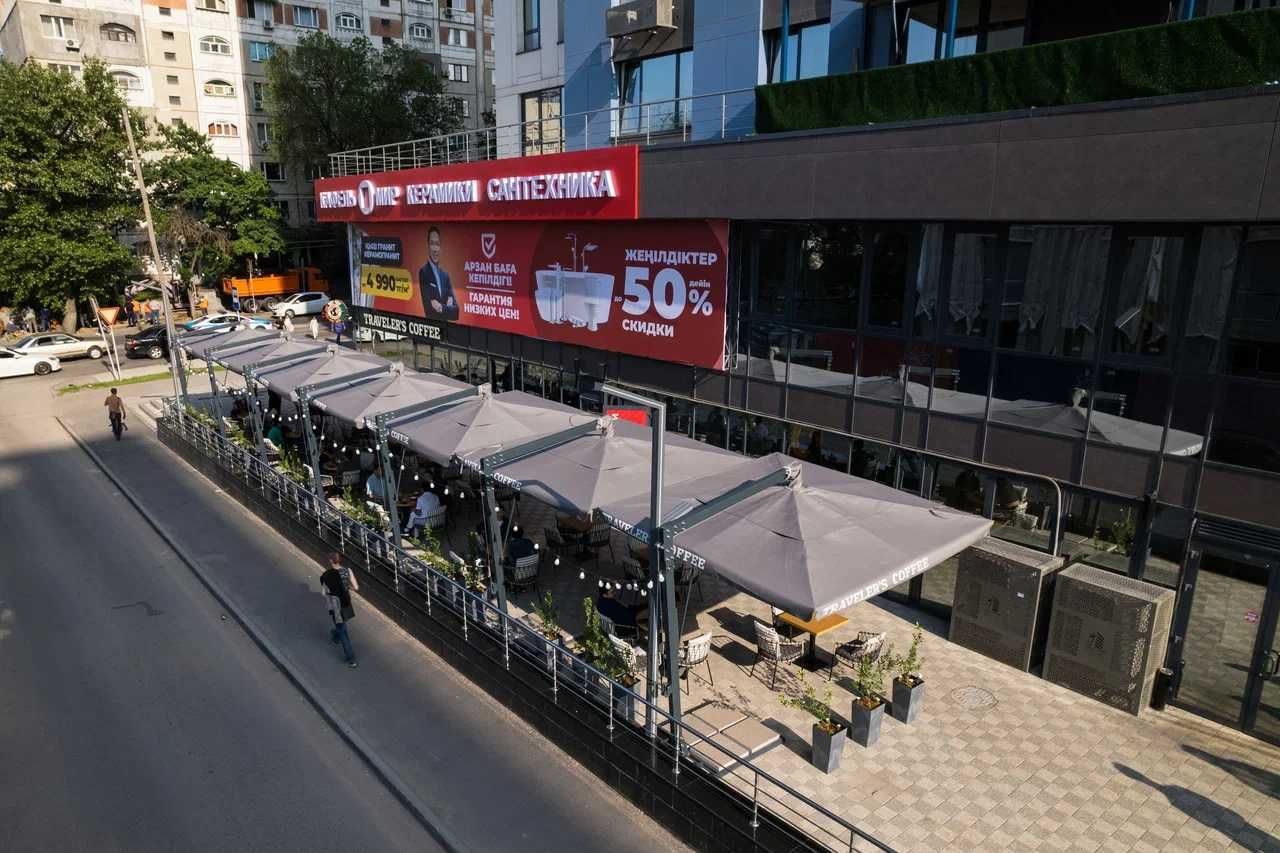 Зонты для Кафе, Ресторанов, Туристических Баз