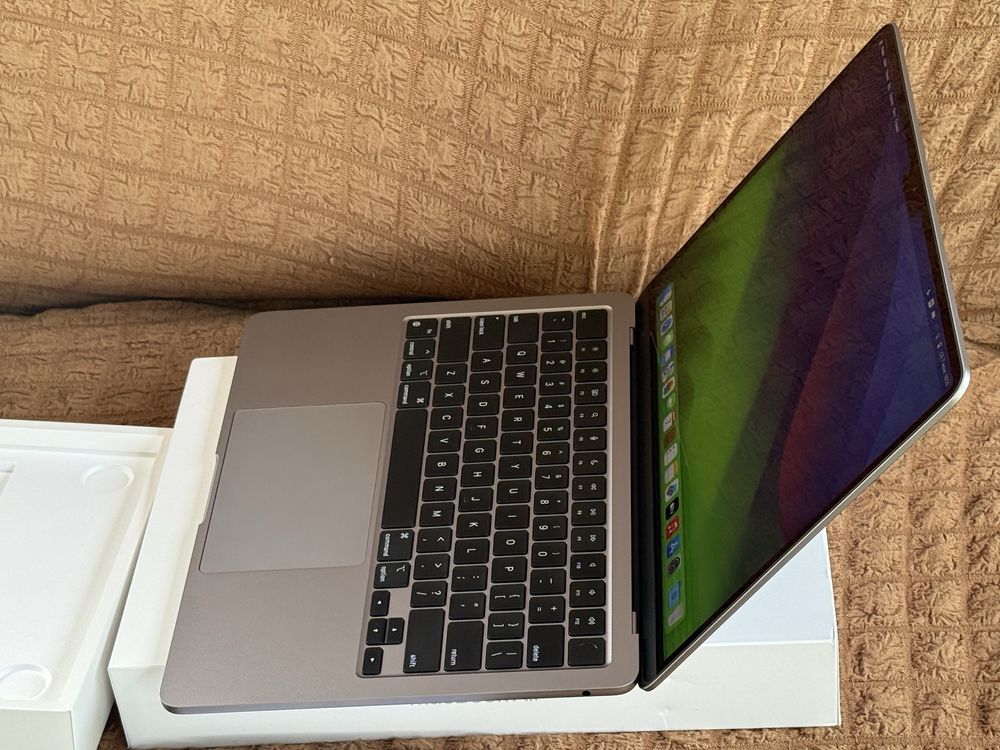 Модель 2024!НОВЫЙ 14 цикл Apple MacBook Air 13 Chip M2 2022 ЕАС серый