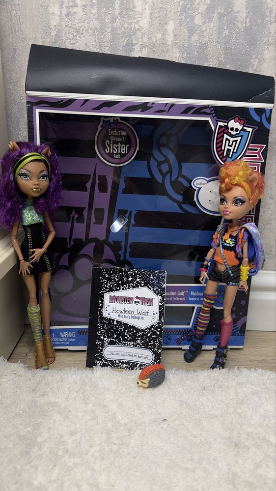Монстер хай monster high клодин и хоулин