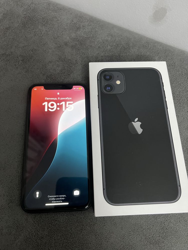 Iphone 11  128gb емкость акб76%