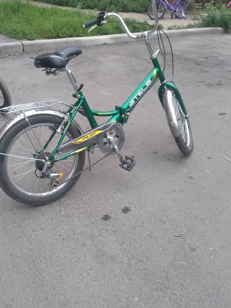 Велосипед stels скоростной.