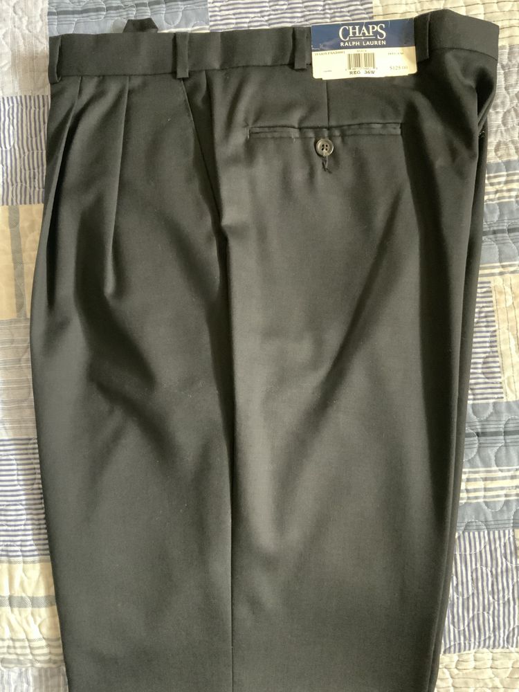 Новые шерстяные брюки Ralph Lauren 36W Regular