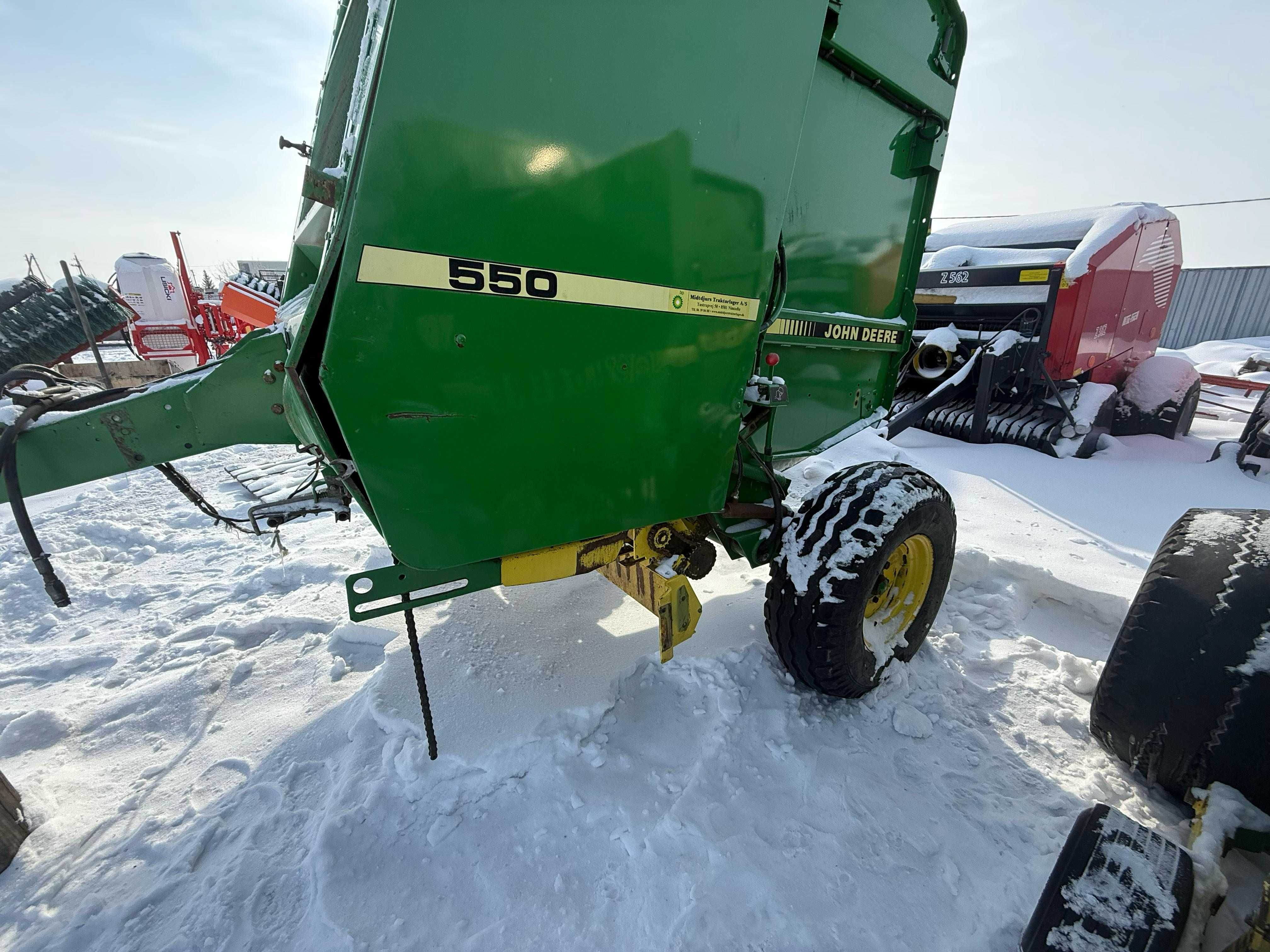 Европейский пресс Джон Дир 550 John Deere б/у свежий завоз