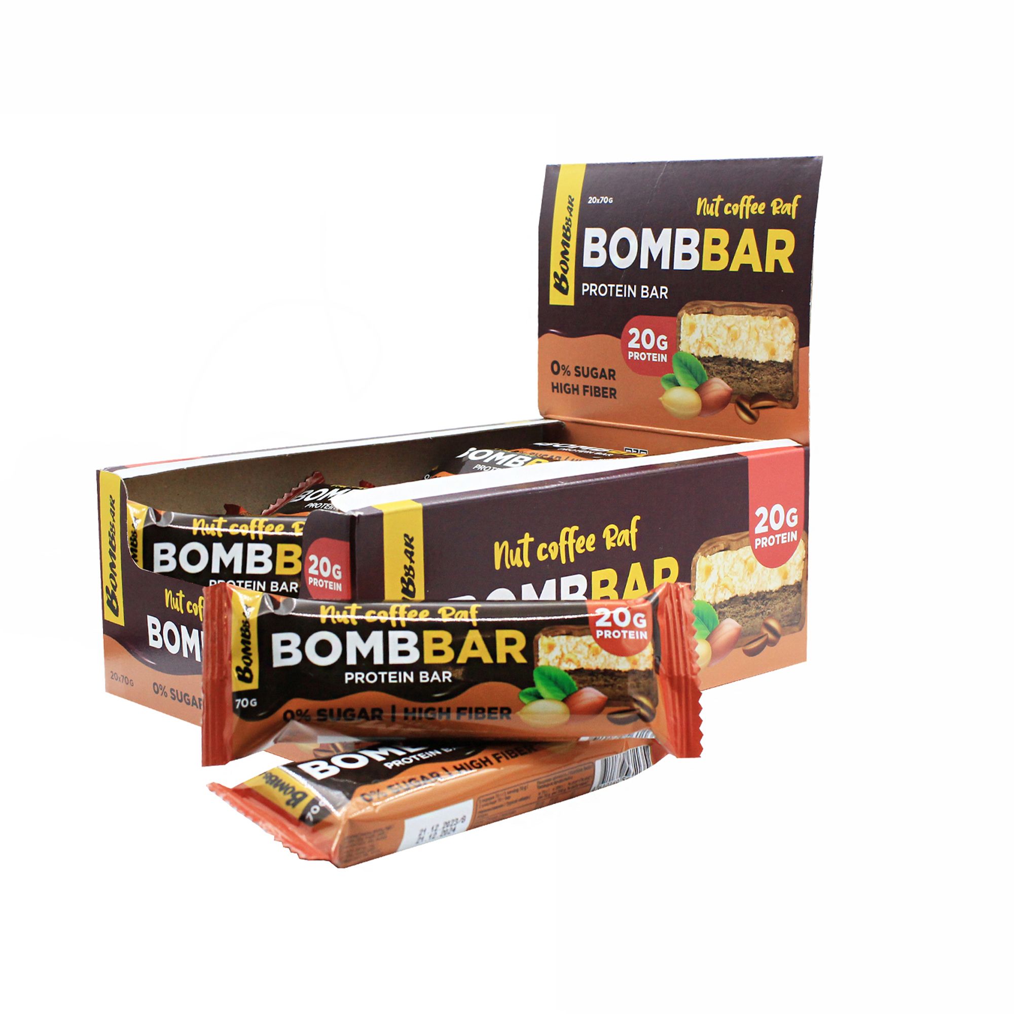 Батончик протеиновый Bombbar