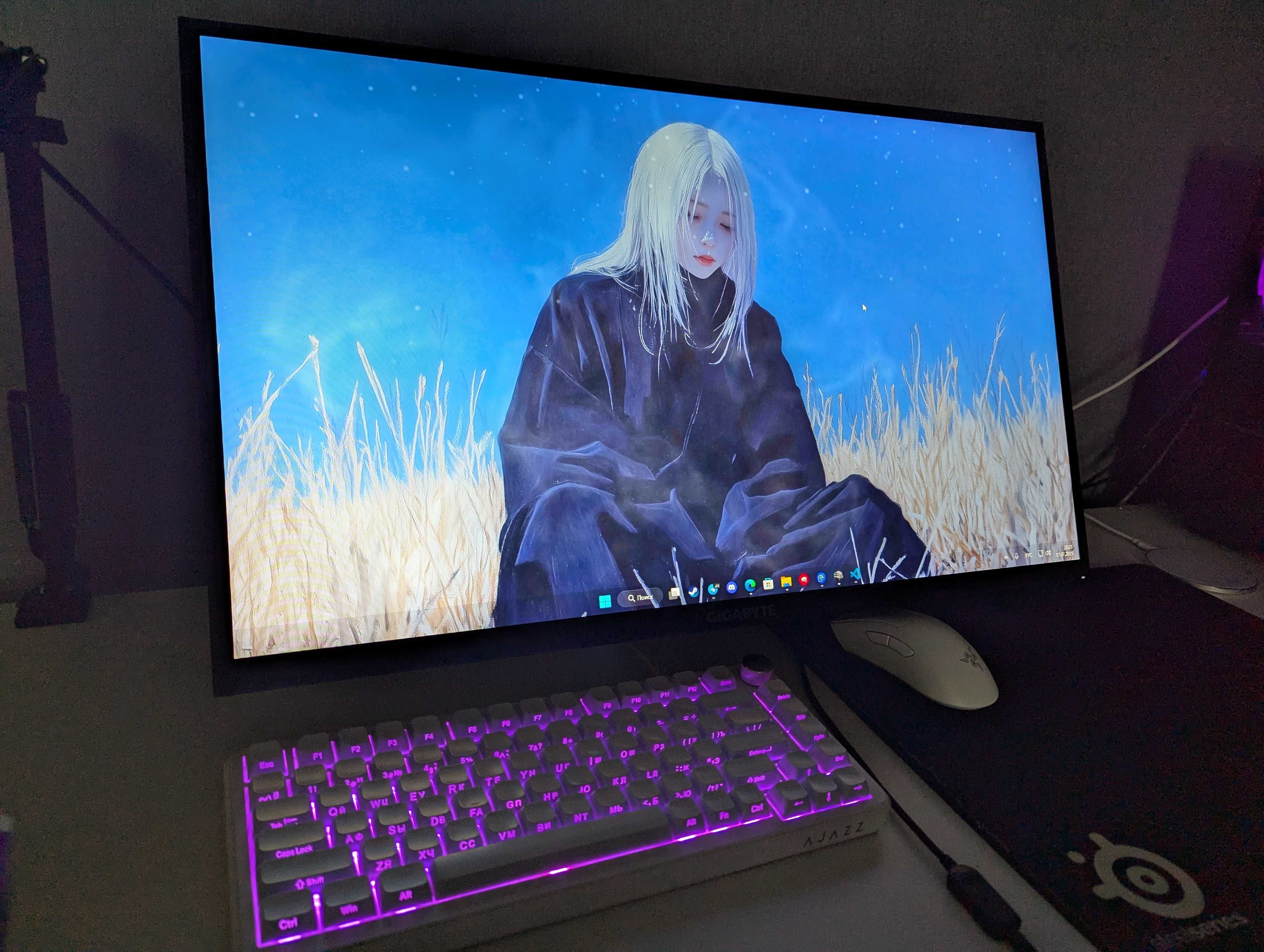 Монитор игровой GIGABYTE G27F / 144герц