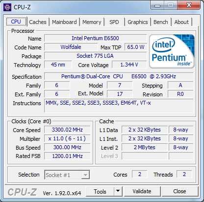 Системный блок Core 2 Duo E6500