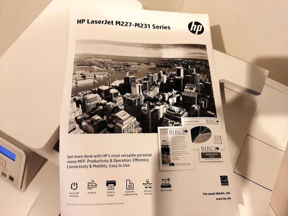 МФУ лазерное HP LaserJet Pro MFP M227sdn, ч/б, A4, дуплекс, сетевой