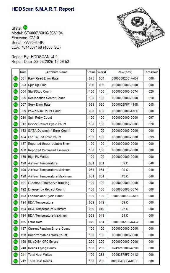 Жесткий диск 4Tb