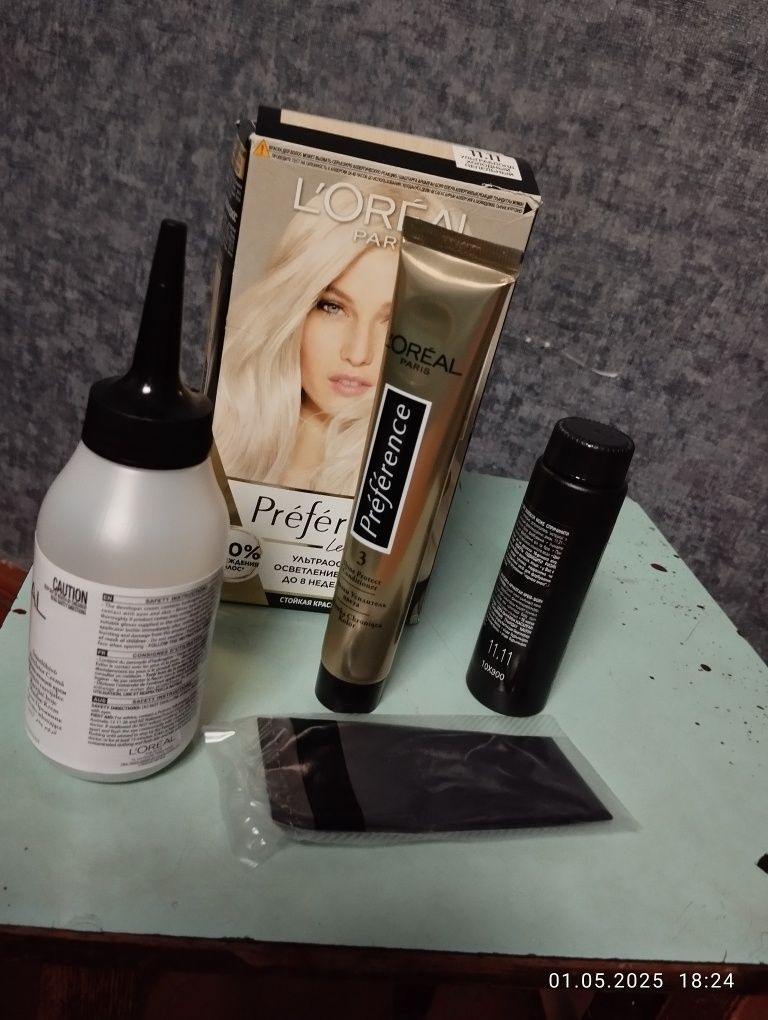 L'Oréal Paris preference le blonding. Краска для волос (осветление)