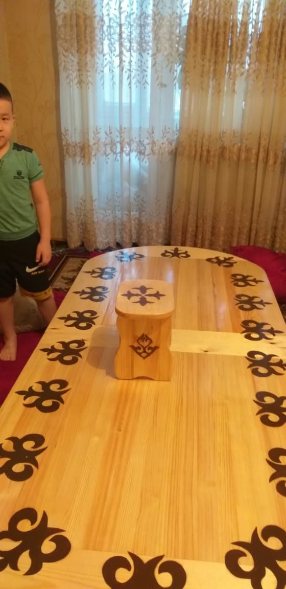 Казахский Стол! Ручная работа!