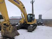 Аренда Услуги Гусеничного Экскаватора Komatsu pc300