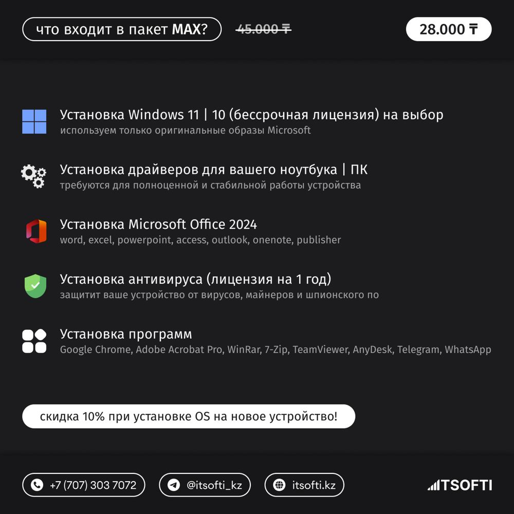 Установка программ Виндоус Виндовс Windows 11 10 Лицензия Программист