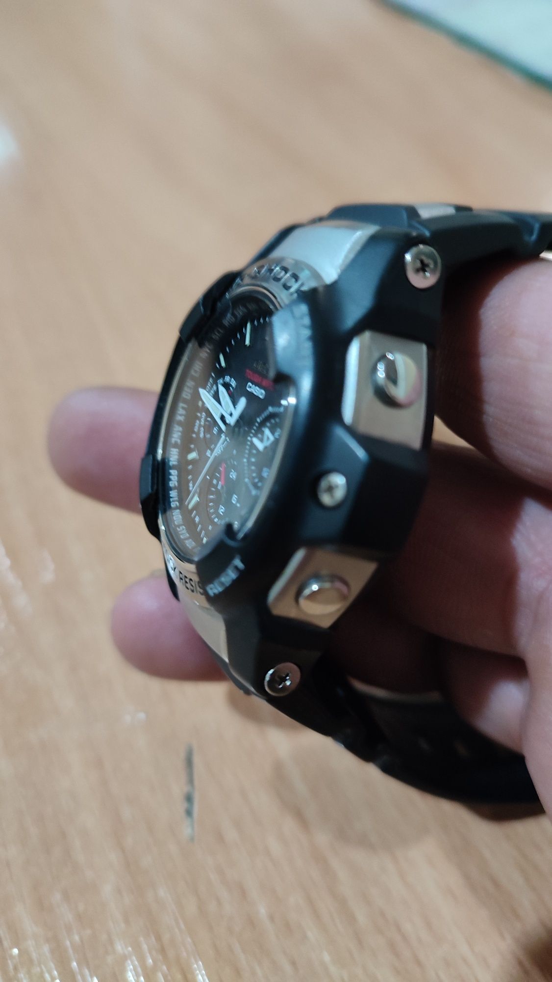 Редкие Casio G-shock Giez на солнечной батарее.