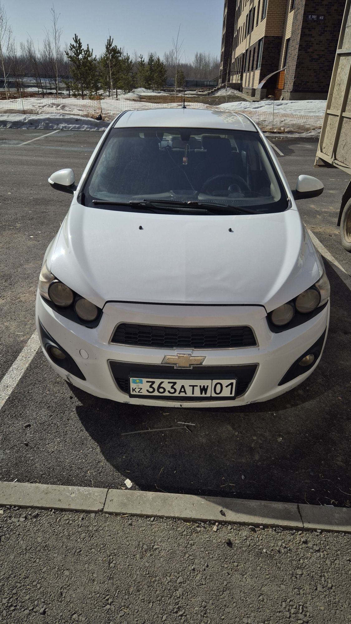 Автомобиль  шевроле авео