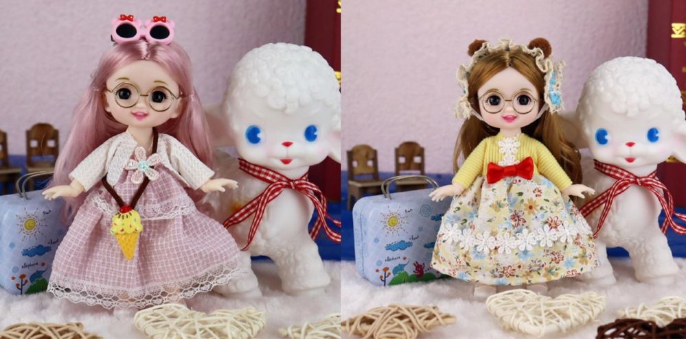 Кукла коллекционная, 17 см шарнирные руки и ноги