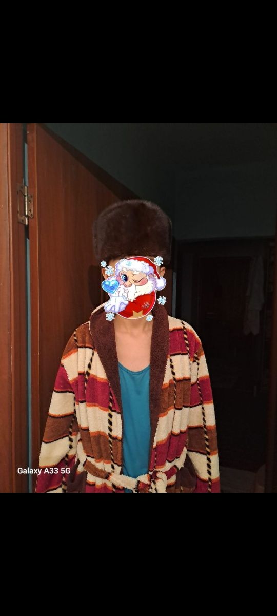 Норковая шапка, натуралка