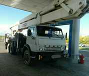 Автовышка АГП 28м на базе Камаз