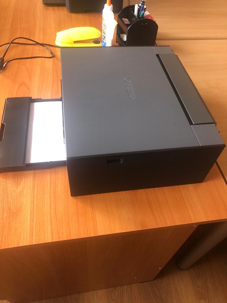 Принтер цветной МФУ Canon PIXMA TS9100 с запасными картриджами