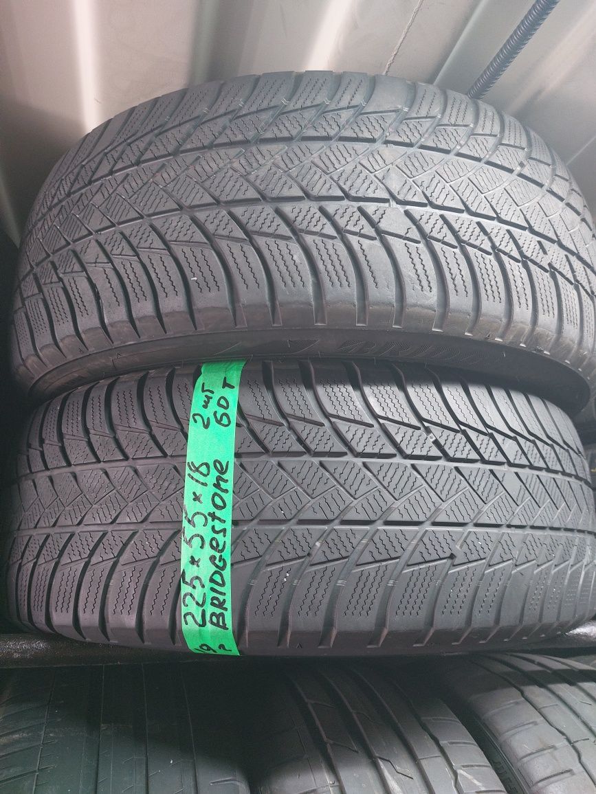 Продам резину 225/55/18 2шт. BRIDGESTONE.60000тг.