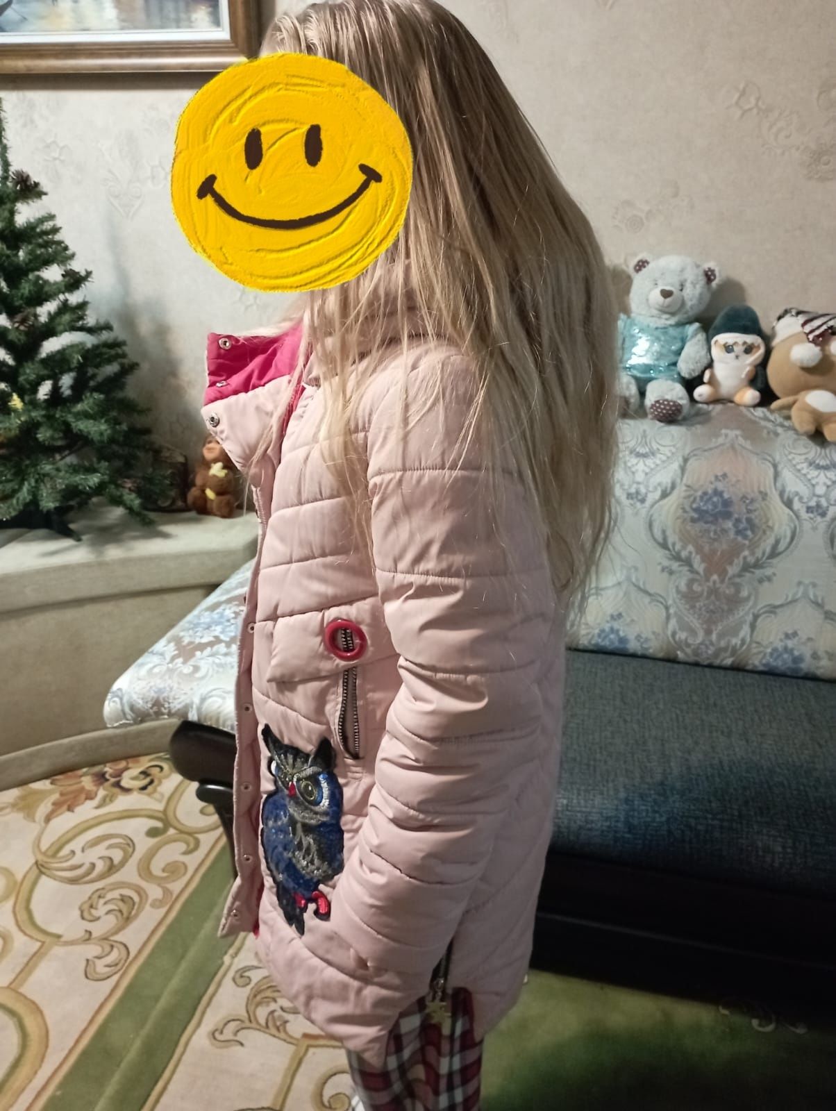 Куртка зимняя для девочек 11-12 лет на рост 145 см