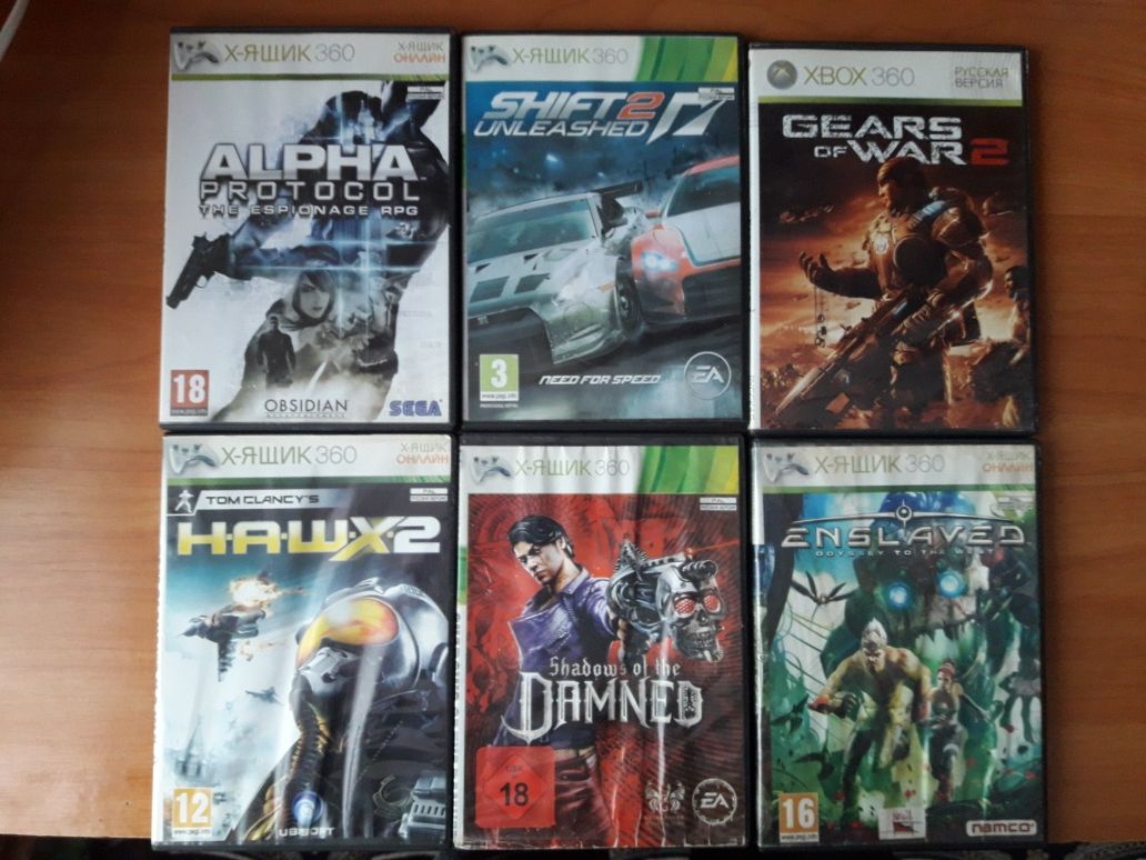 Диски на присатвку на x-box и ps4