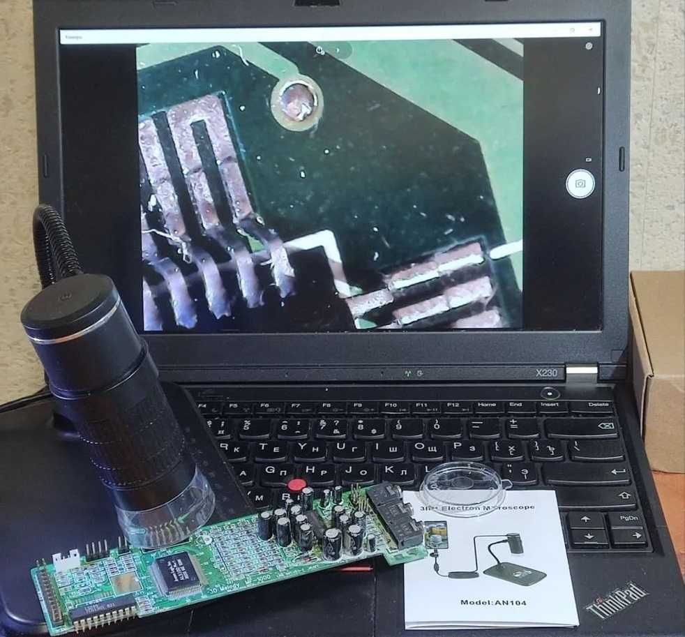 Цифровой USB микроскоп увеличение 1000x