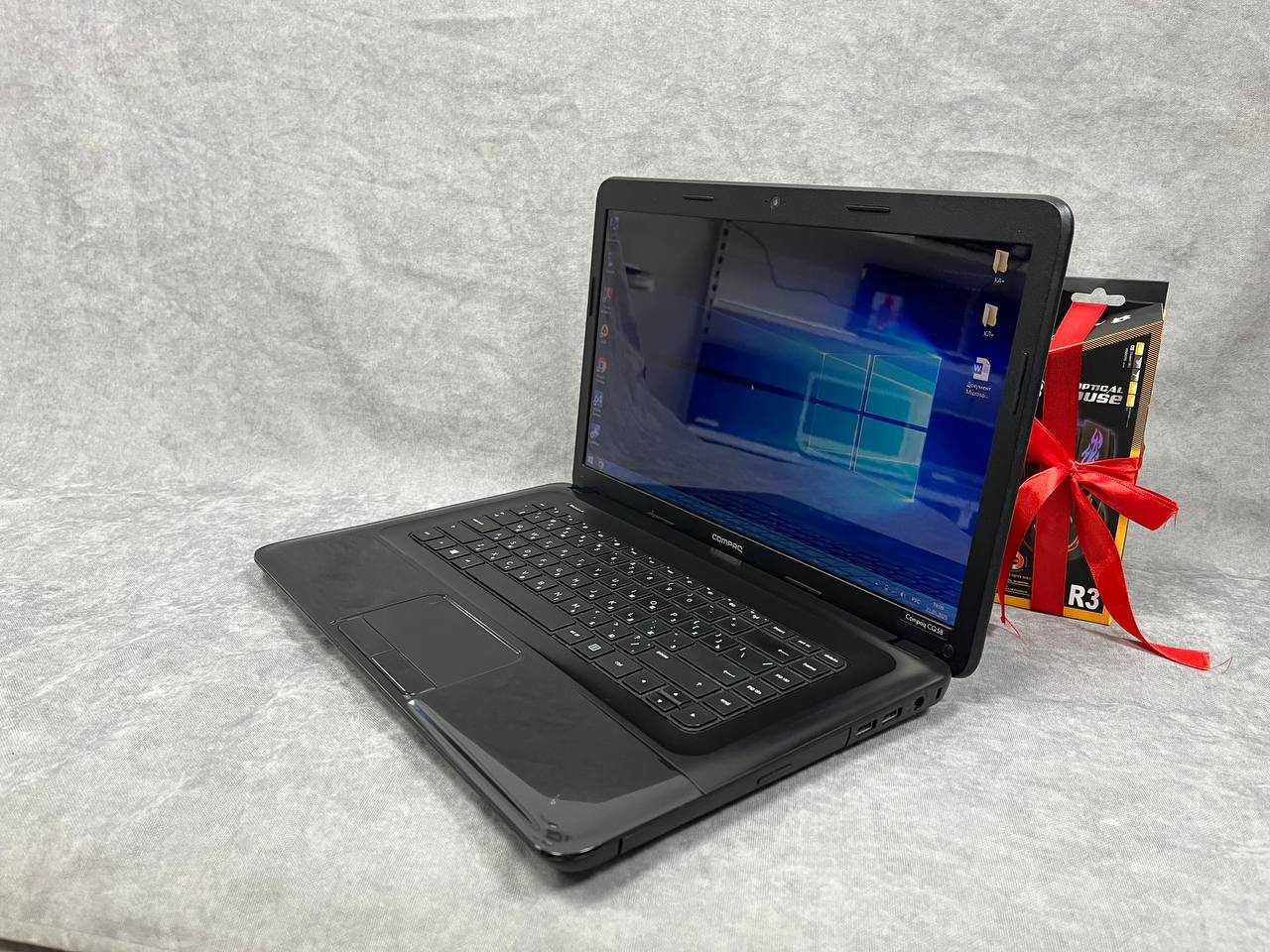 Бюджетный ноутбук для офиса COMPAQ AMD E1*ОЗУ 6*SSD 128