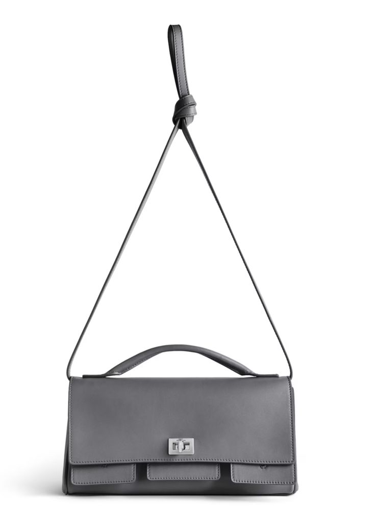 Клатч Balenciaga Bel Air Grey