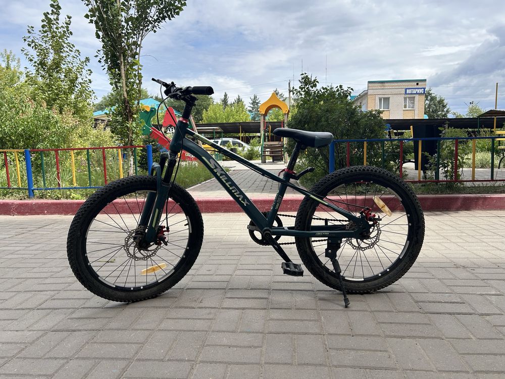 Велосипед skillmax зеленый