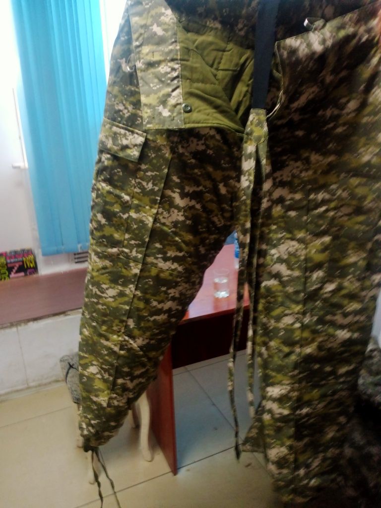 Военный бушлак зимний