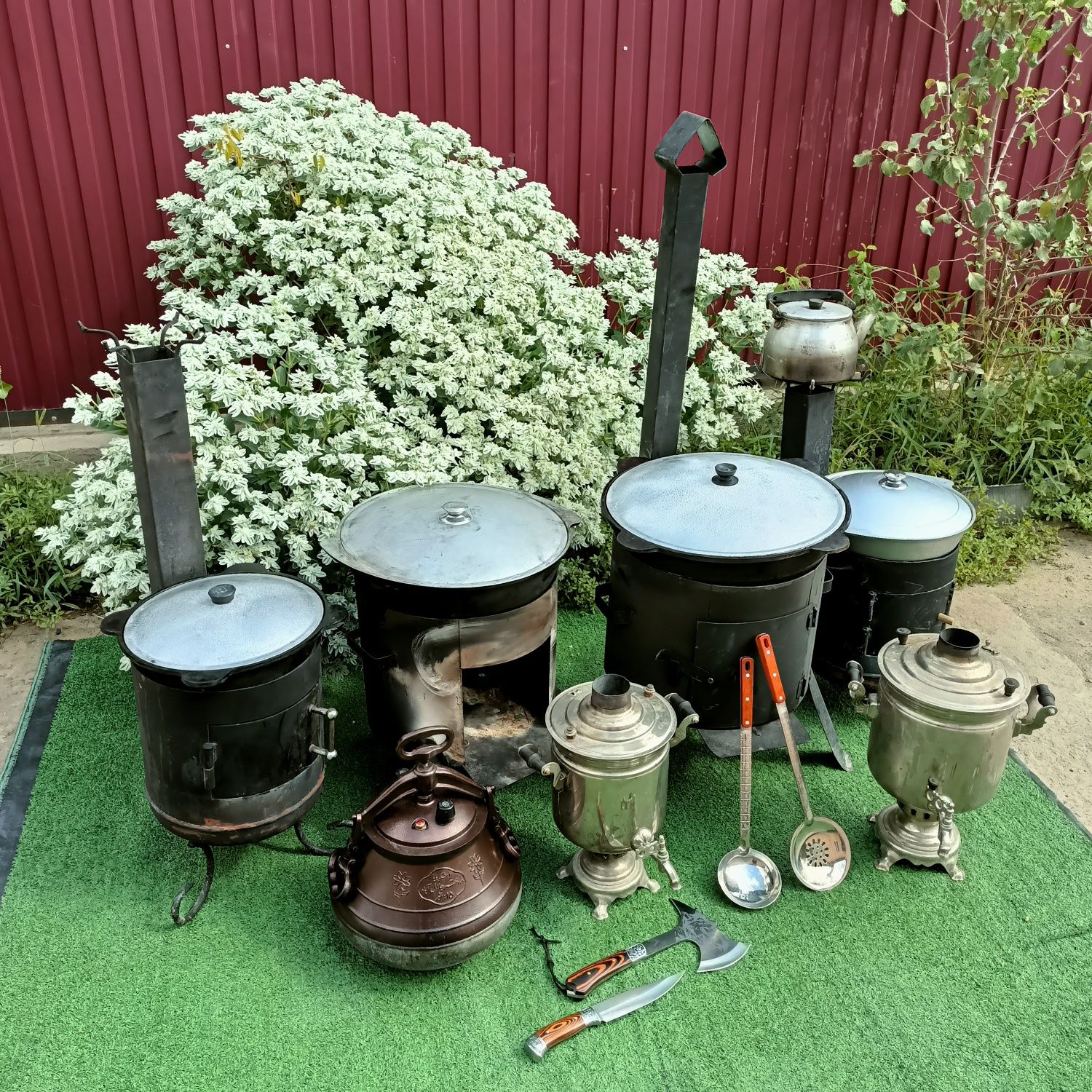 Самовар казан ошак