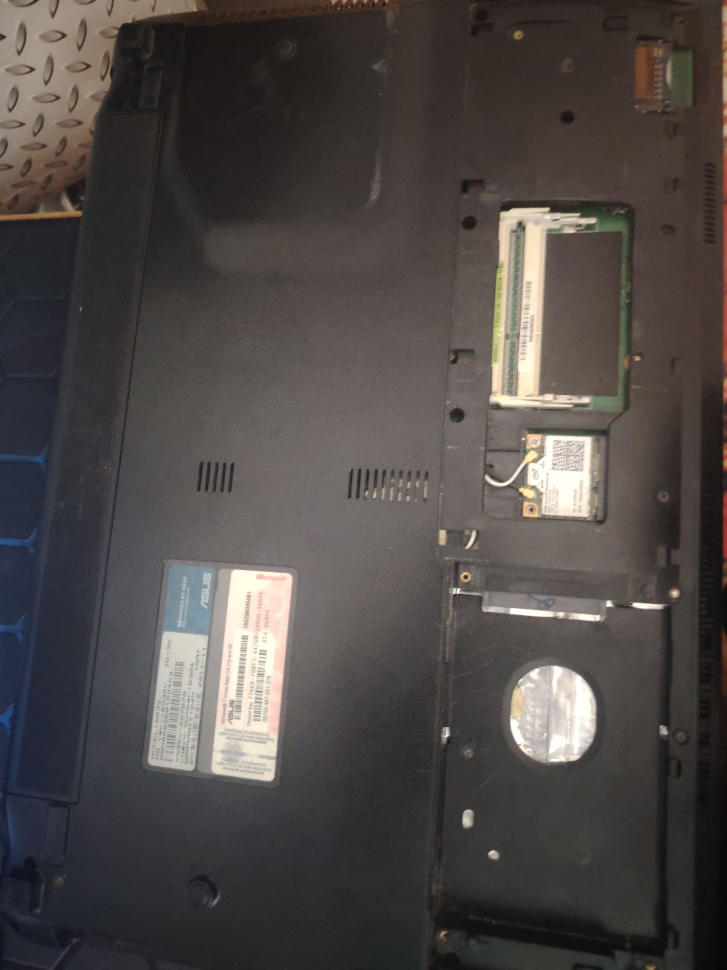 Ноутбук Asus model X53S