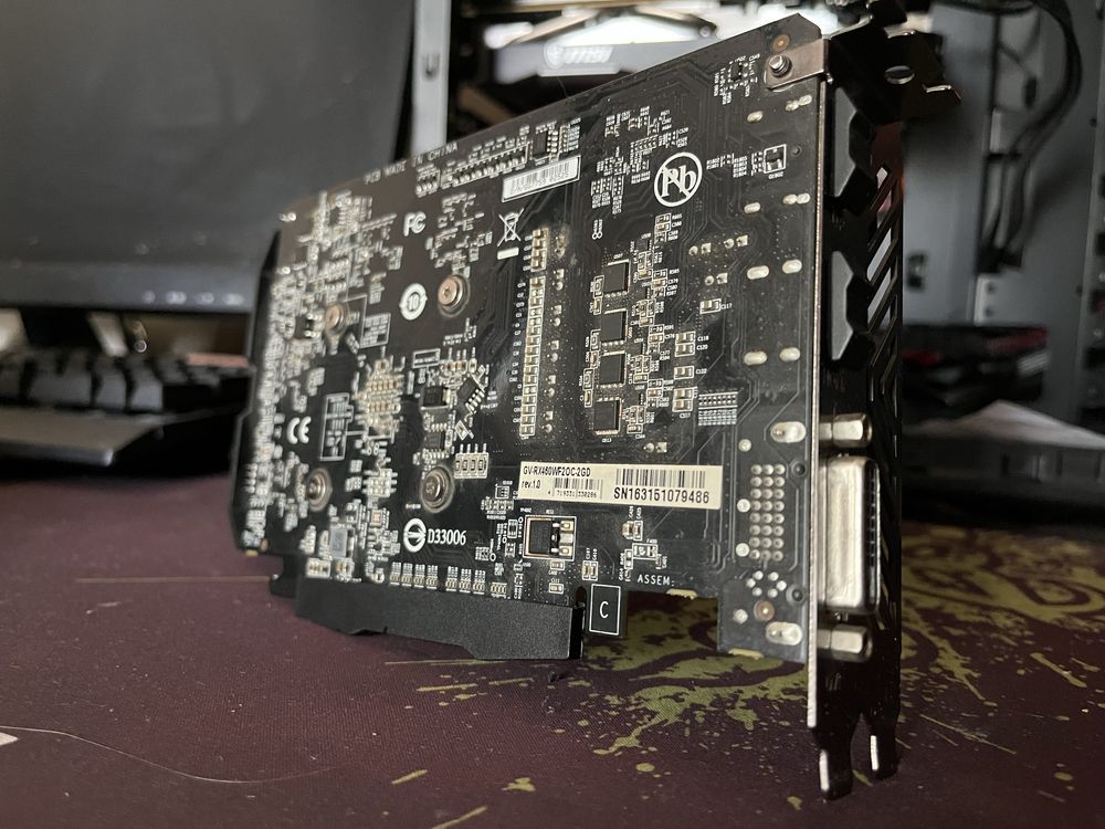 Видеокарта rx460 2gb gddr5