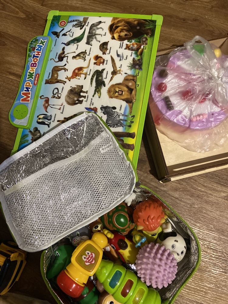 Мешок с развивающими игрушками