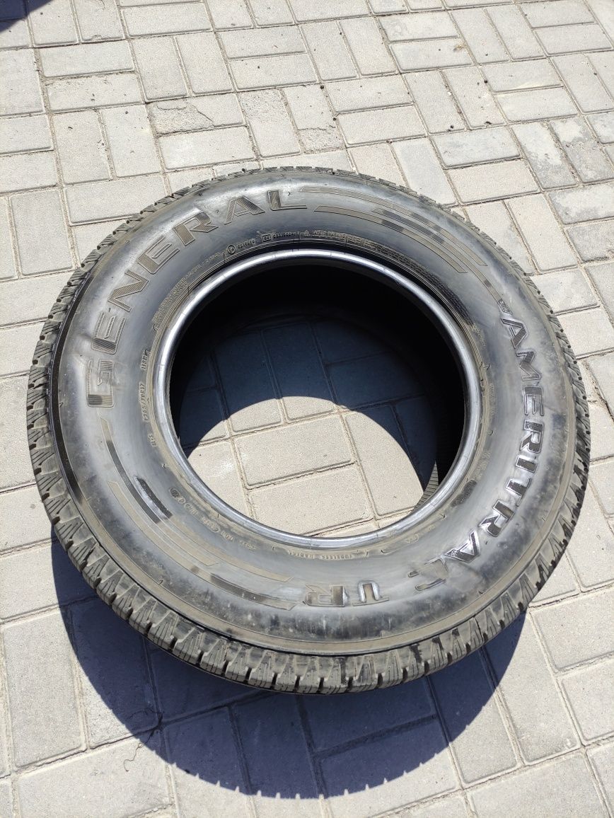 Шина р17 265/70 как новая на запаску