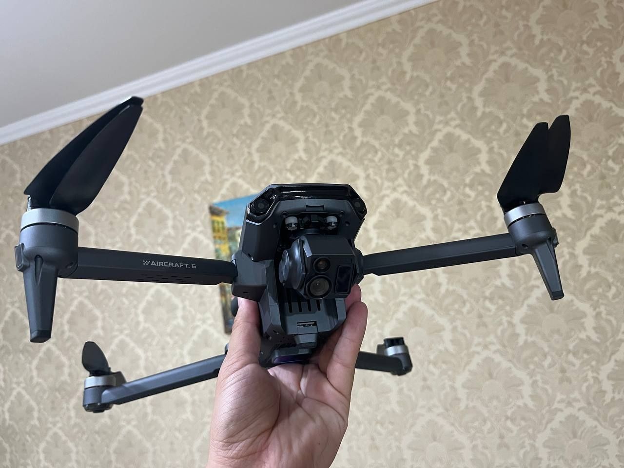 Дрон p7 max черный