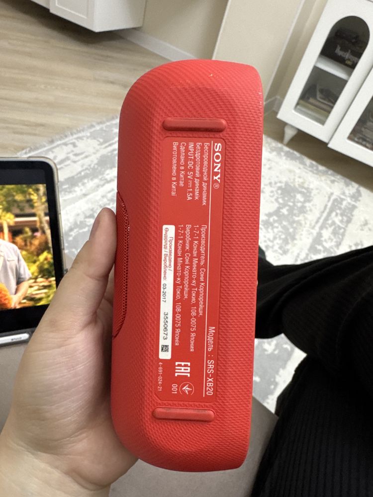 Беспроводная колонка/динамик Sony SRS-XB20