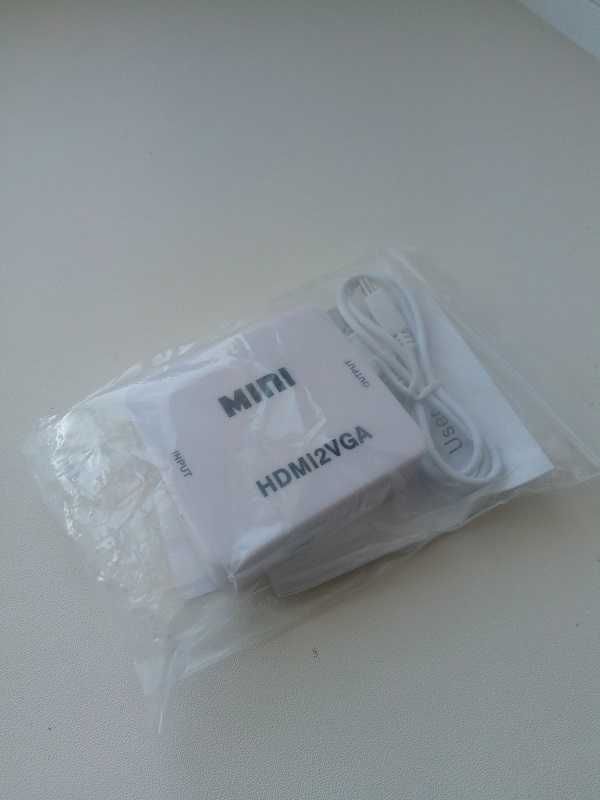 Адаптеры VGA - AV, AV-VGA, HDMI-VGA.