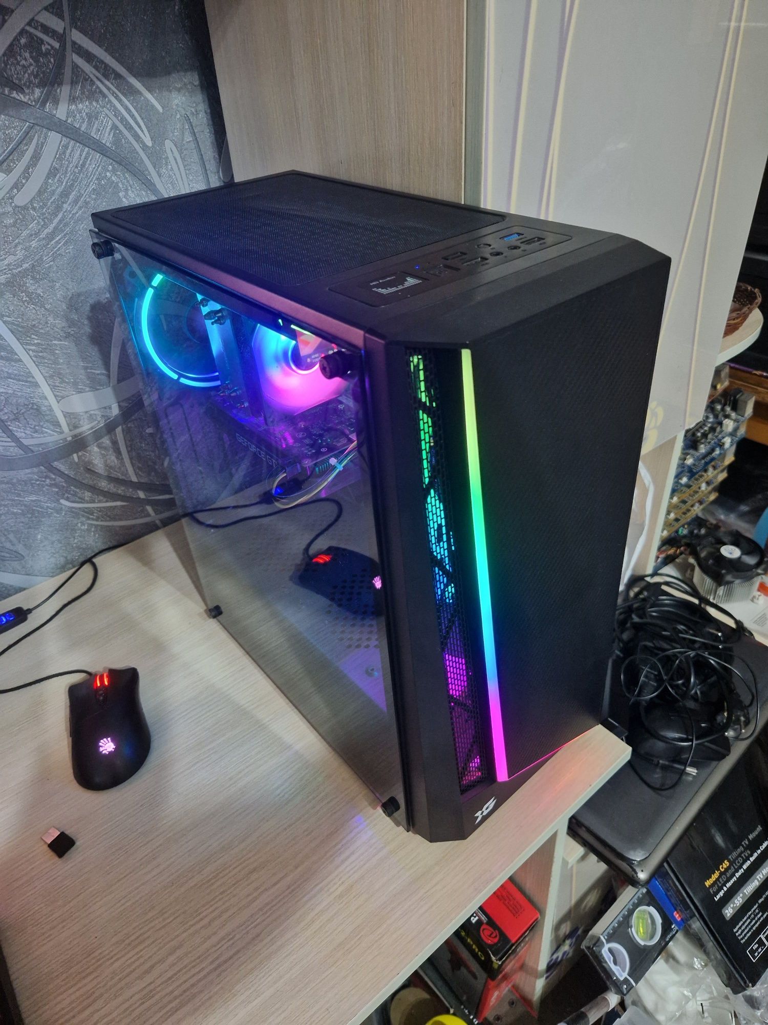 Системный блок i3 10th/gtx1650/16gb/256ssd+500hdd