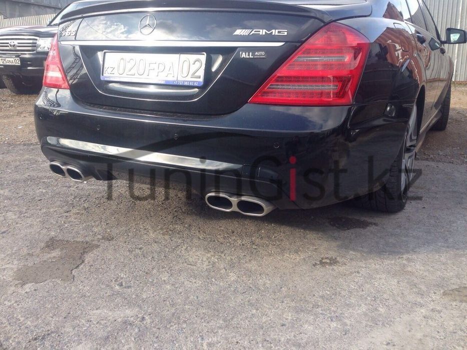 Бампера и пороги S63 AMG на Мерседес, Mercedes 221 тюнинг обвес