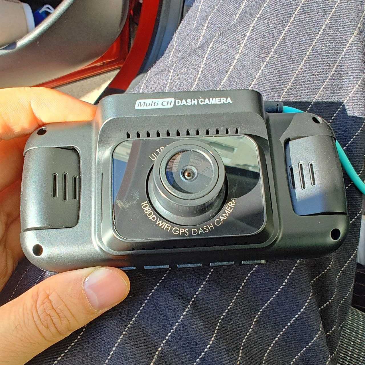 Из Америки! Видеорегистратор 3 камеры 360° WI-Fi GPS Приложение США