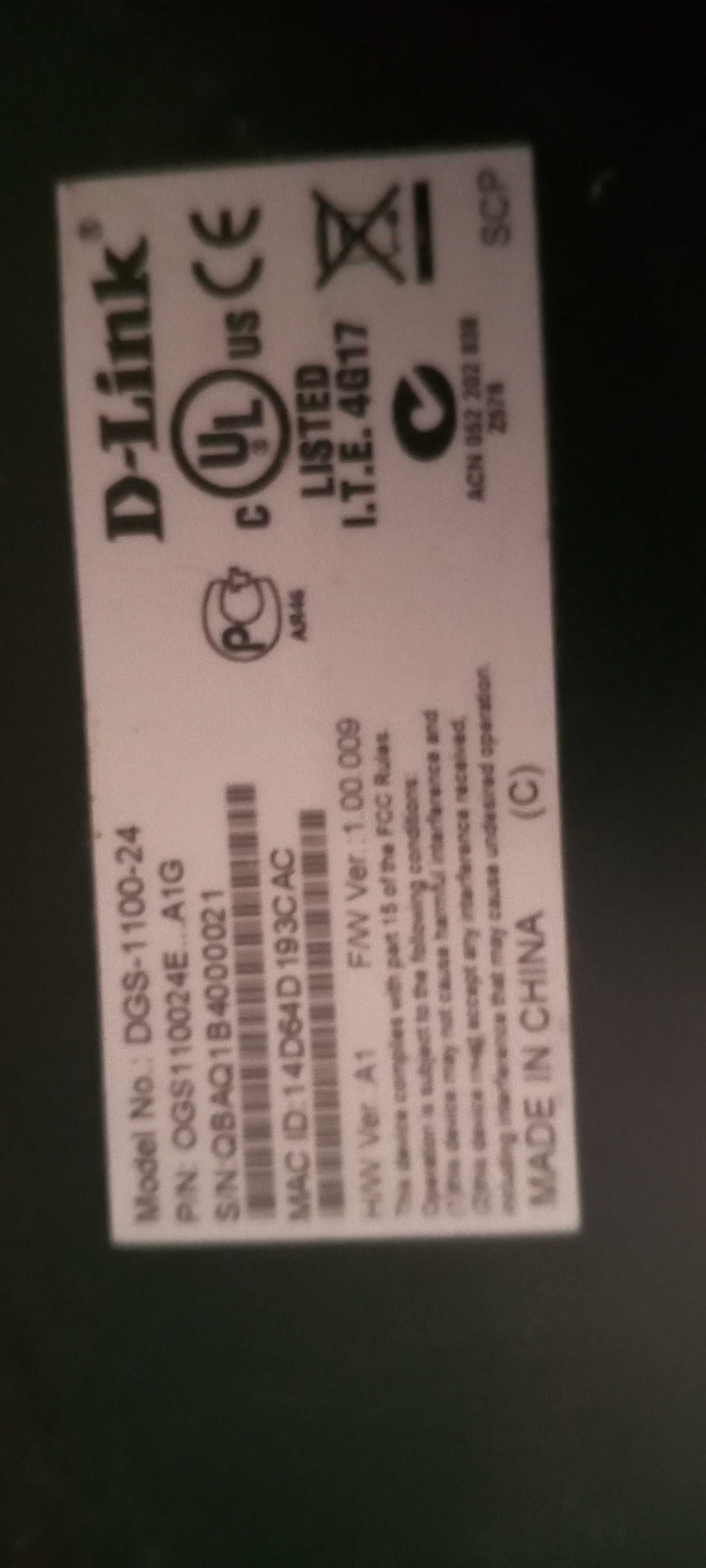 Продам комутатор d-link DGS-1100-24