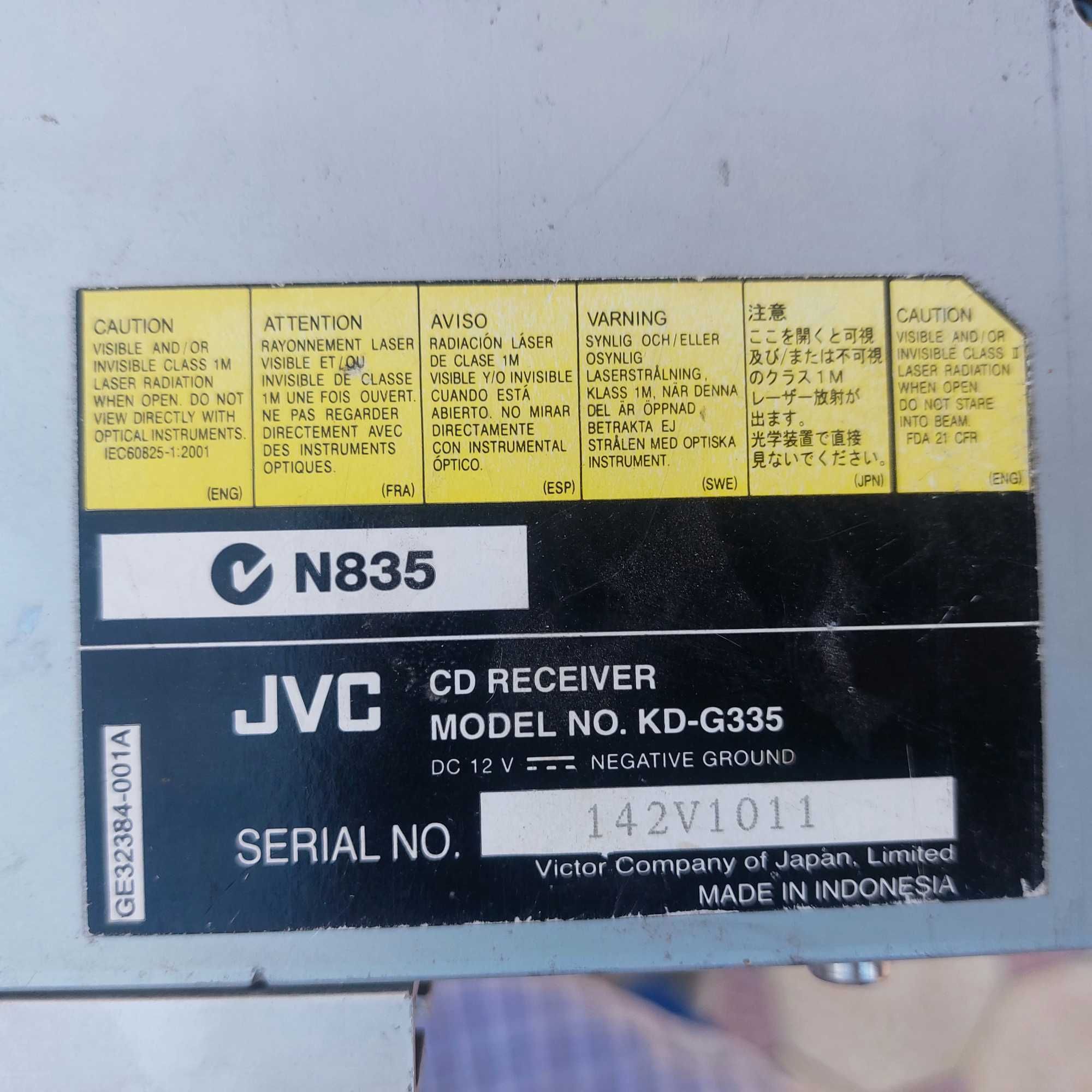 Магнитола JVC (оригинал)