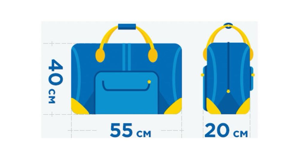 Сумка дорожная на колесах, 55х40х20