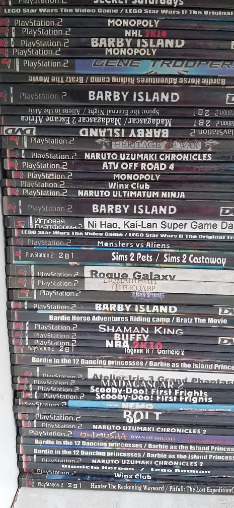 Диски Sony ps2 и xbox 360