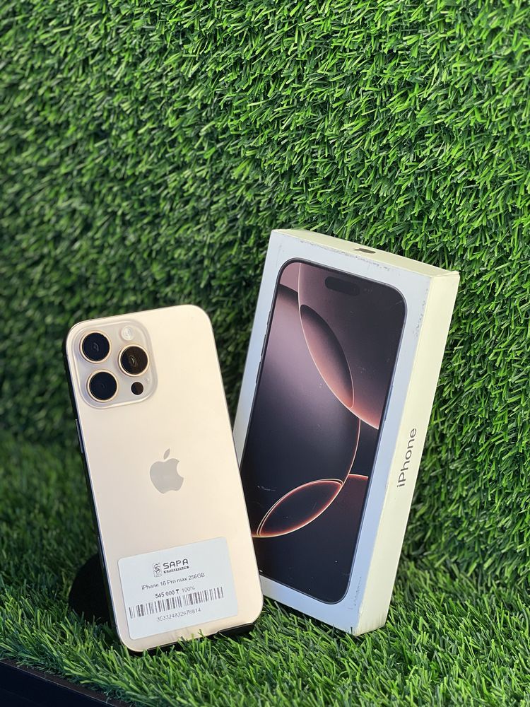 Iphone 16 pro max 256GB des золотистый