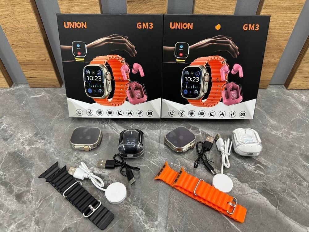 Смарт часы,smart watch,union power,набор,наушники,