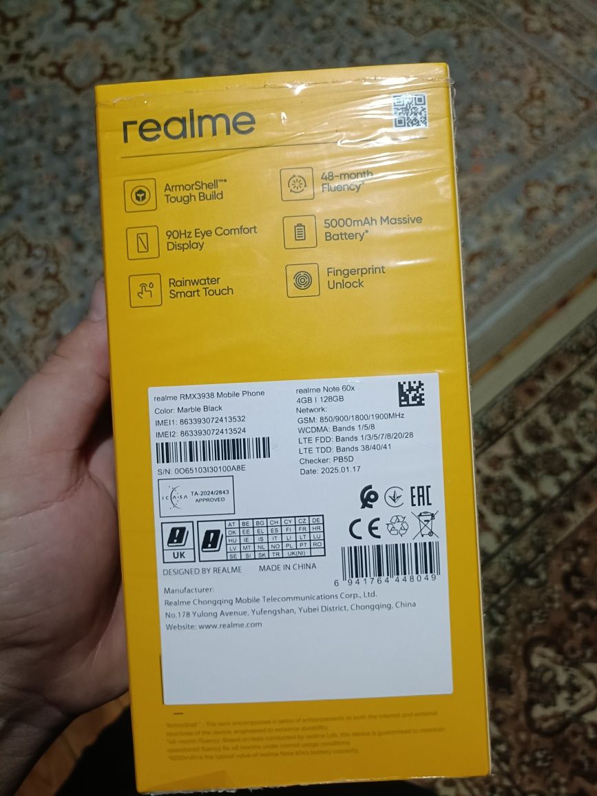 Redime Note 60X 128гб